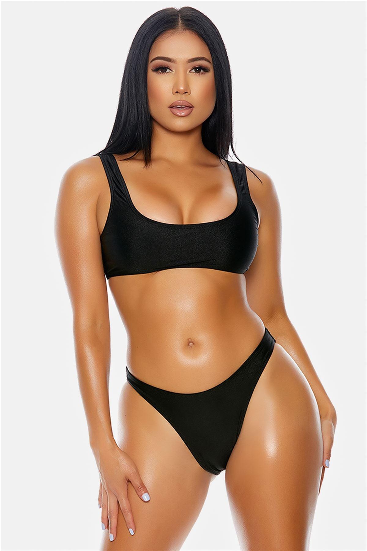 Black bikinis 2024 for juniors