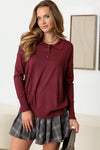 Collar Polo Soft Knit Sweater Top - Tasha Apparel Wholesale