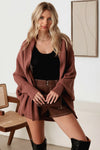 Batwing Sleeve Open Front Sweater Cardigan