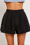 High Waisted Relaxed Fit Sports Shorts