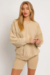 Washed Oversized Basic Pullover Top - Tasha Apparel Wholesale