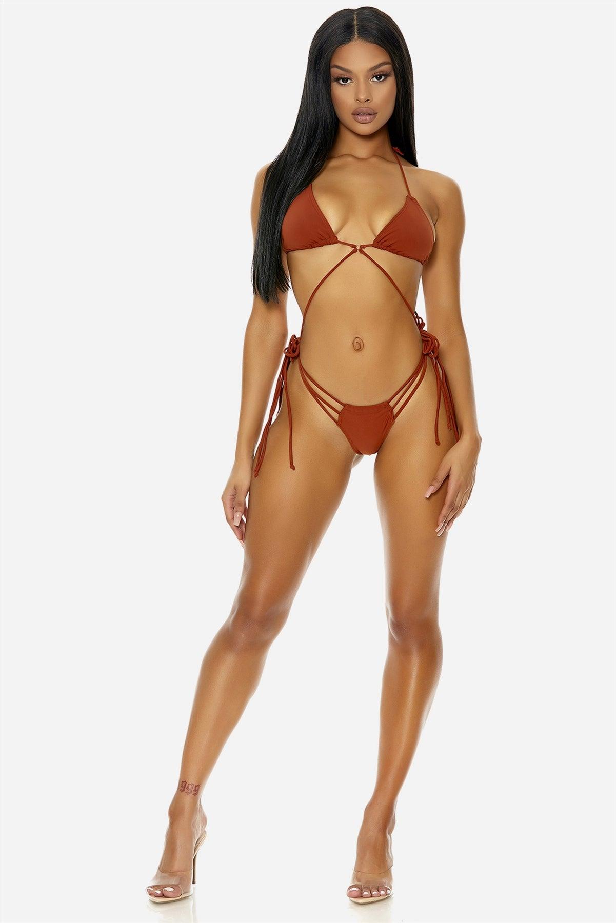 3 piece thong bikini set, 3 piece thong bikini set Suppliers and