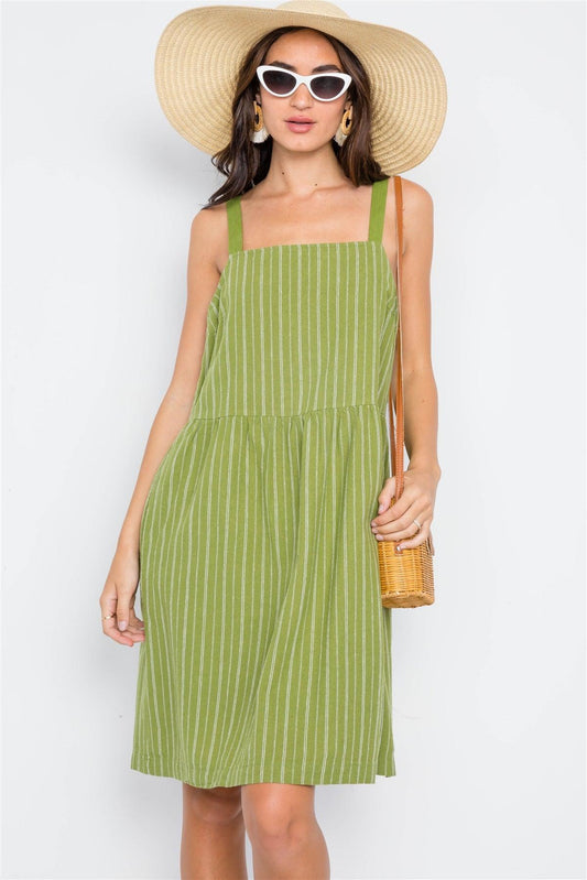 Fern Overall Shift Dress