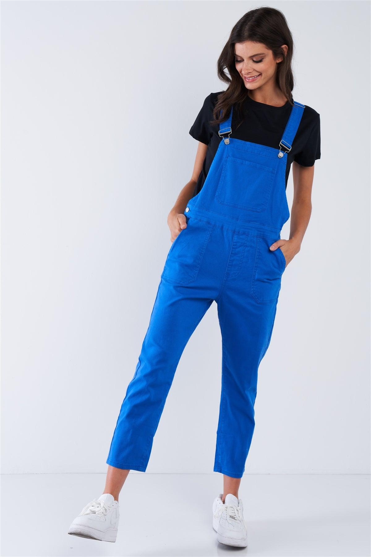 Royal Blue Soft Ankle Length Overall /2-2-2