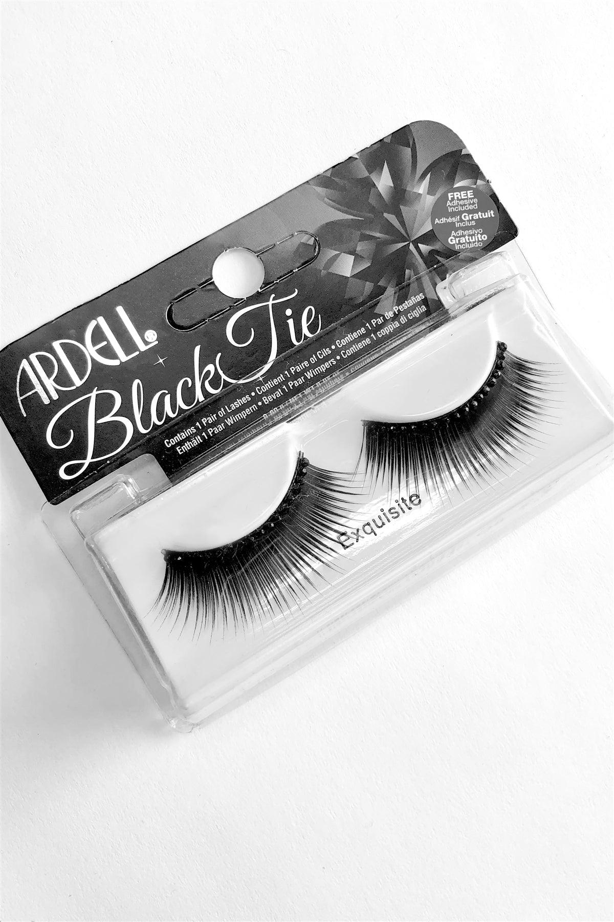 Black Tie False Enhance Eye Lashes /6 pairs