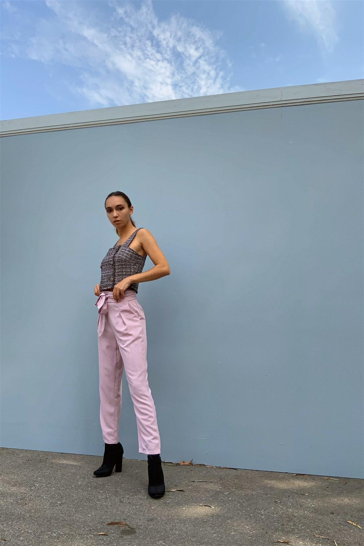 Pink Ankle Skinny Leg Dress Pants /2-2-1