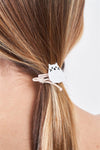 Nude Kawaii Kitten Thin Elastic Hair Tie /3 Pieces