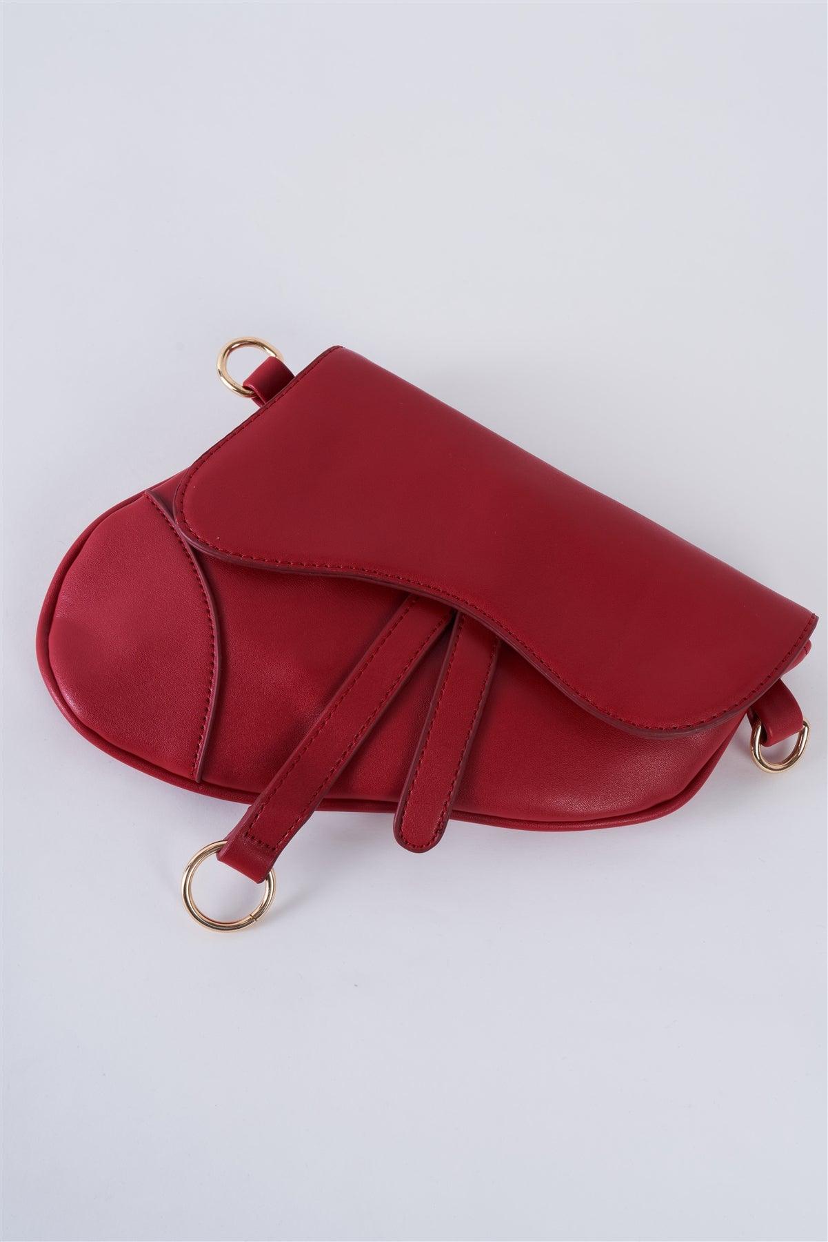 Apple Red Unique Retro Crossbody Handbag /3 Bags