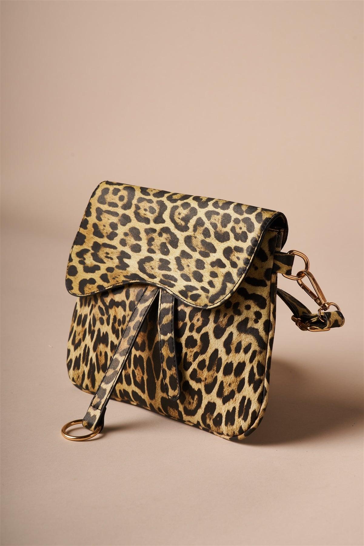 Leopard Print Retro Crossbody Bag /5 Bags