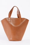 Brown Trapezoid Snake Vegan Leather Bag /3 Bags